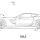 Patent image allegedly showing 2022 mid-engine Corvette Z06 active aero functionality using a 7th-gen model as a placeholder.